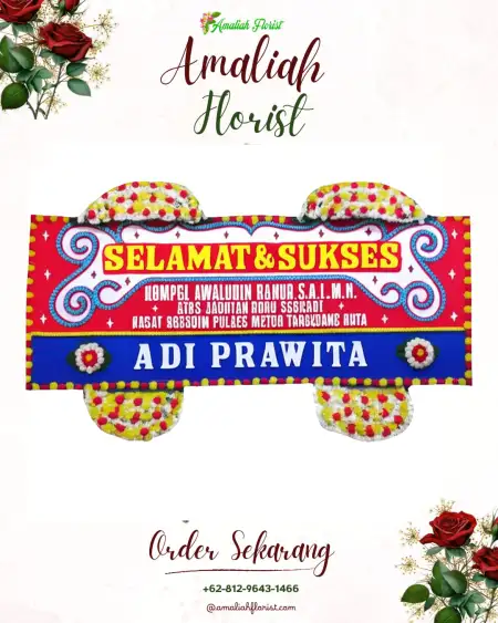 Papan Bunga Ucapan Selamat Ciangsana