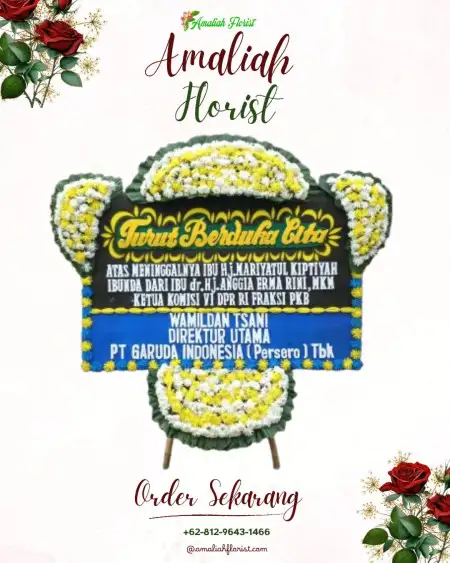 Papan Bunga Duka Ciangsana